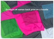 Load image into Gallery viewer, EXTRA ORDER Fleadh Cheoil na hÉireann 2024 Hoodie (with names back print)