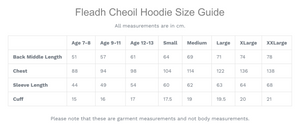 PRE-ORDER Fleadh Cheoil na hÉireann 2024 Hoodie (with names back print)