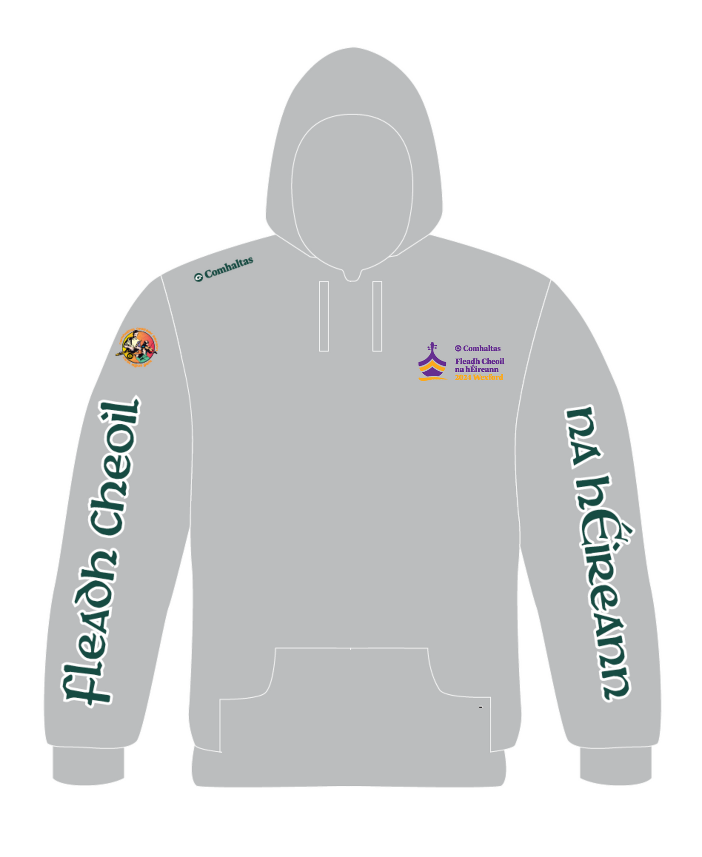 EXTRA ORDER Fleadh Cheoil na hÉireann 2024 Hoodie (with names back print)